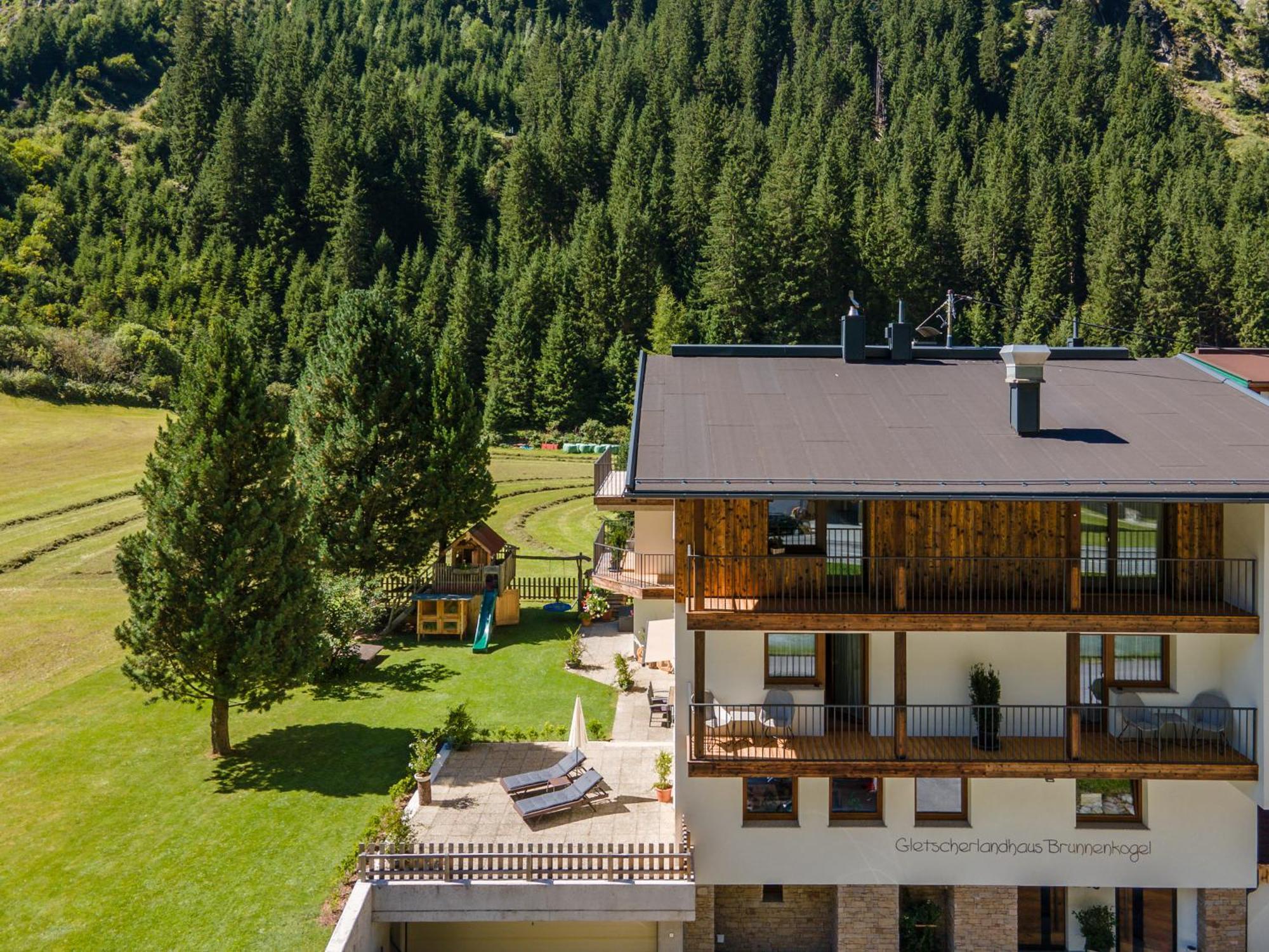 Gletscher-Landhaus Brunnenkogel Sankt Leonhard im Pitztal Exterior foto